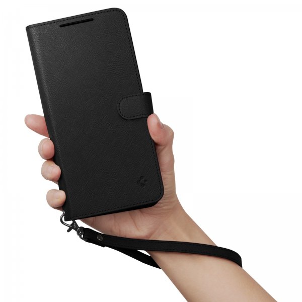 Spigen Samsung Galaxy S23 Plus Kotelo Wallet S Plus Musta