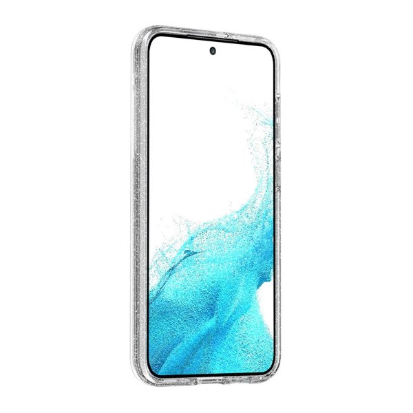 Samsung Galaxy S23 Plus Kuori Glitter MagSafe Läpinäkyvä