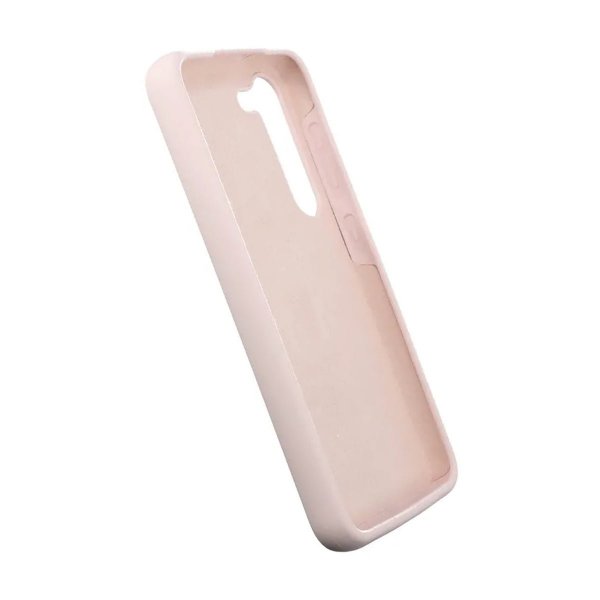Rvelon Samsung Galaxy S23 Plus Silikonikuori Hiekanroosa