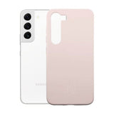 Rvelon Samsung Galaxy S23 Plus Silikonikuori Hiekanroosa