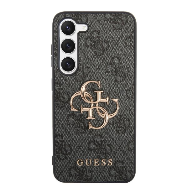Guess Samsung Galaxy S23 Plus -kuori 4G Logo Harmaa