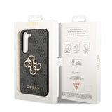Guess Samsung Galaxy S23 Plus -kuori 4G Logo Harmaa