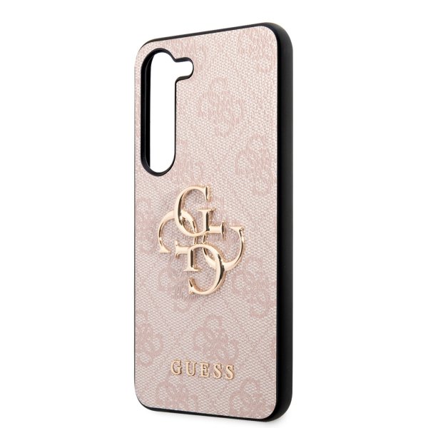 Guess Samsung Galaxy S23 Plus Kuoret 4G Logo Pink
