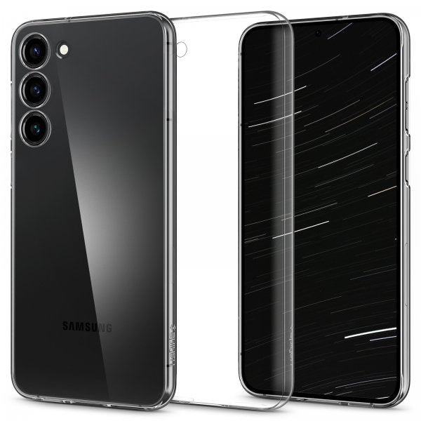 Spigen Samsung Galaxy S23 Plus -suojakuori AirSkin Crystal Clear