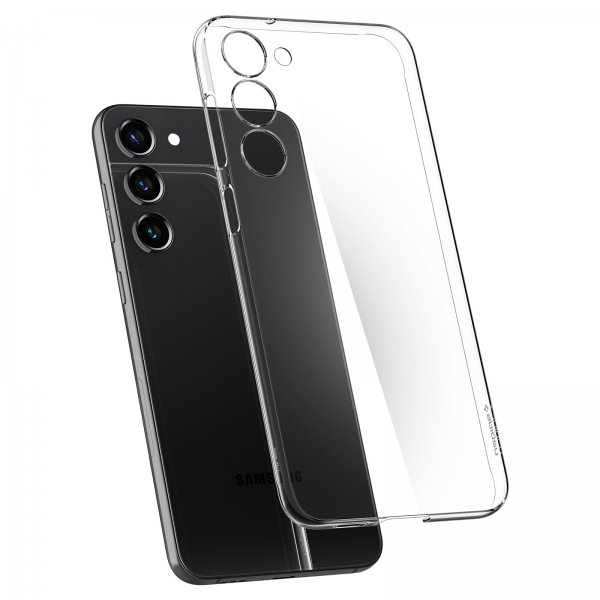 Spigen Samsung Galaxy S23 Plus -suojakuori AirSkin Crystal Clear