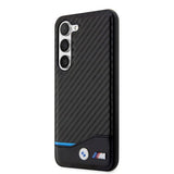 BMW Samsung Galaxy S23 Plus kuoret Carbon & Stripe musta