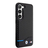 BMW Samsung Galaxy S23 Plus kuoret Carbon & Stripe musta