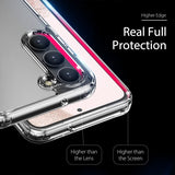 Dux Ducis Samsung Galaxy S23 Plus -suojakuori Clin-sarja, läpinäkyvä