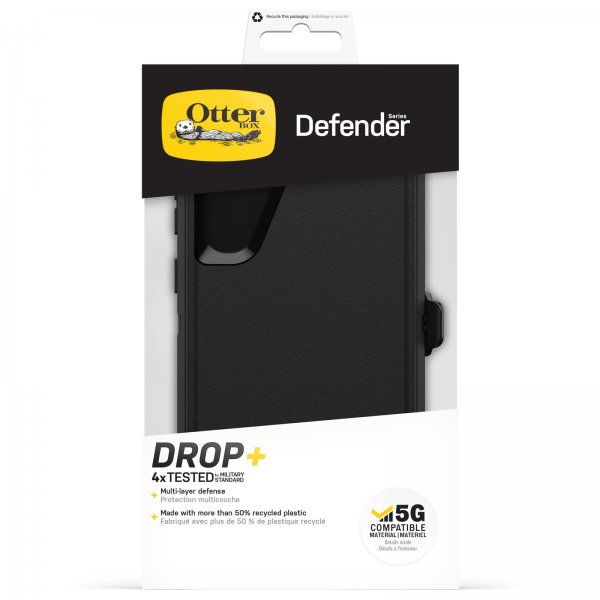 Otterbox Samsung Galaxy S23 Plus -suojakuori Defender Musta