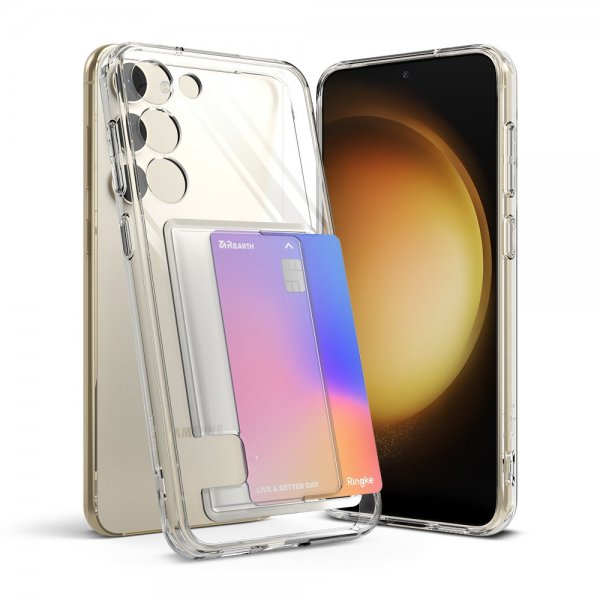 Ringke Samsung Galaxy S23 Plus Kuori Fusion Card Clear