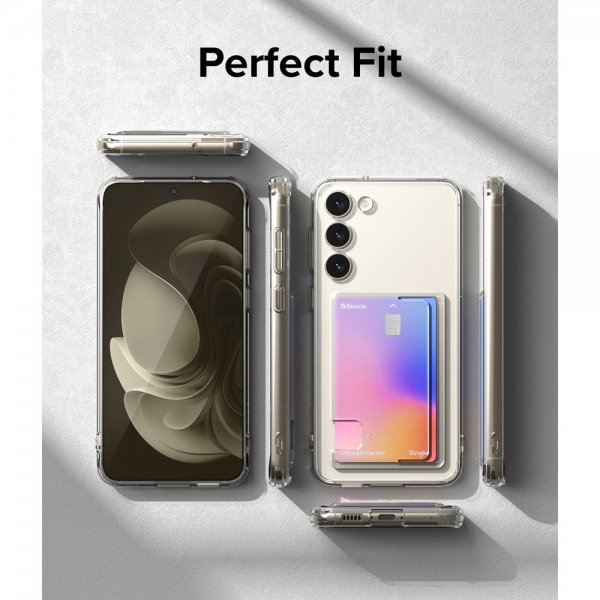 Ringke Samsung Galaxy S23 Plus Kuori Fusion Card Clear