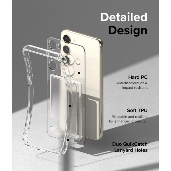 Ringke Samsung Galaxy S23 Plus Kuori Fusion Card Clear