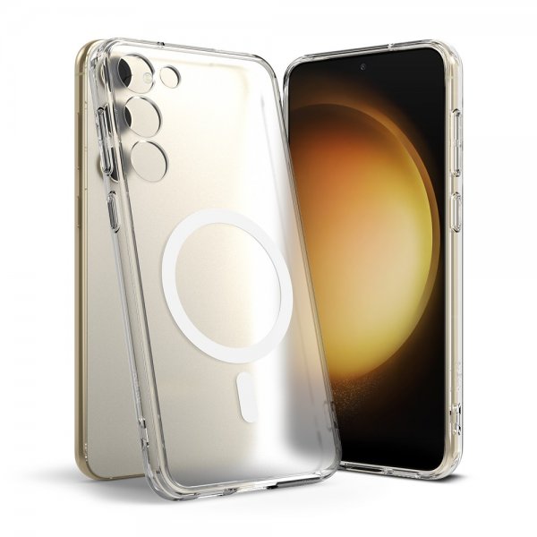 Ringke Samsung Galaxy S23 Plus -suojakuori Fusion Magnetic Matte Clear