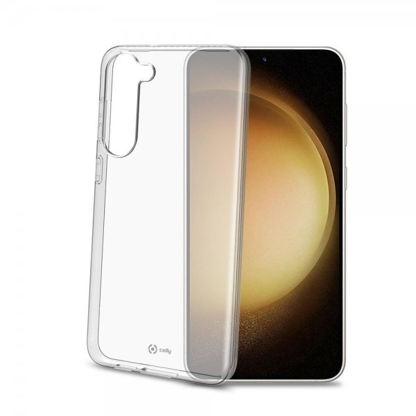 Celly Samsung Galaxy S23 Plus Kuori GELSKIN Läpinäkyvä