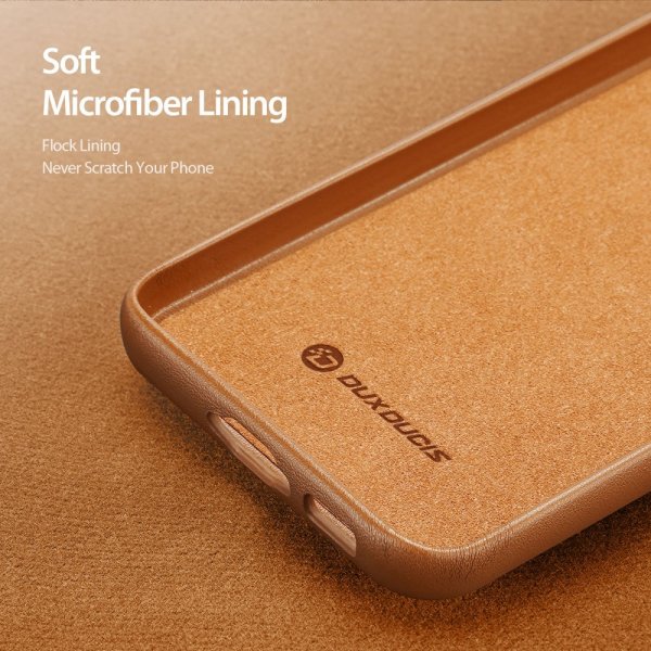 Dux Ducis Samsung Galaxy S23 Plus -suojakuori Grit Series ruskea