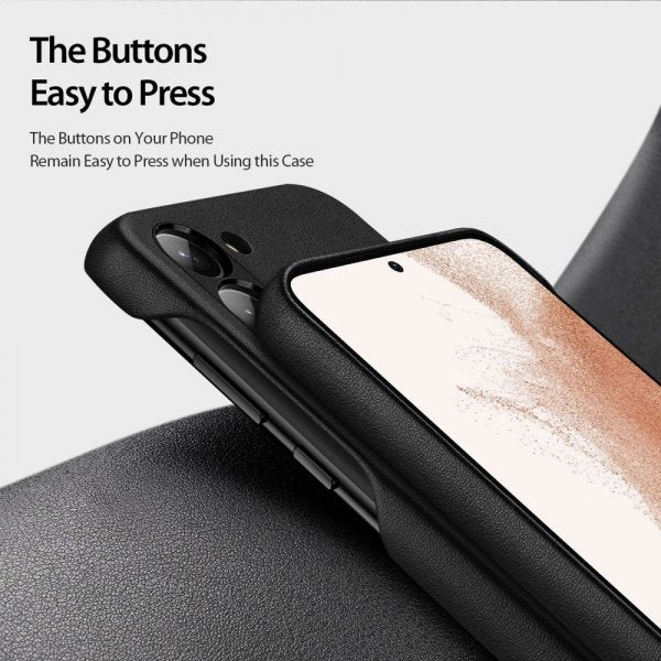 Dux Ducis Samsung Galaxy S23 Plus kuori Grit Series Musta