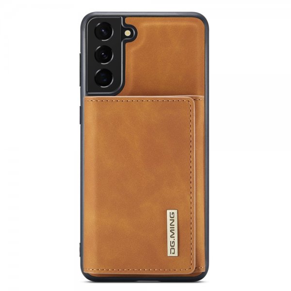 Dg.Ming Samsung Galaxy S23 Plus -suojakotelo M1-sarjan irrotettava korttipidike, ruskea