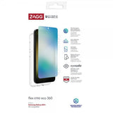 ZAGG InvisibleShield Samsung Galaxy S23 Plus -suojakuori ja Flex XTR2 Eco 360 -näytönsuoja