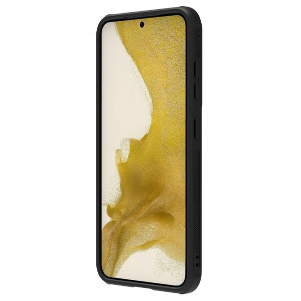 Nillkin Samsung Galaxy S23 Plus -kuori, tekstuuri, musta