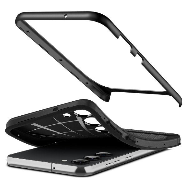 Spigen Samsung Galaxy S23 Plus -suojakuori Neo Hybrid, musta
