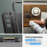 Spigen Samsung Galaxy S23 Plus -suojakuori Neo Hybrid, musta