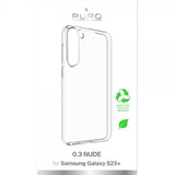 Puro Samsung Galaxy S23 Plus -suojakuori Nude Transparent