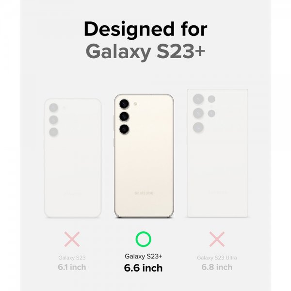 Ringke Samsung Galaxy S23 Plus -suojakuori, Onyx Dark Green
