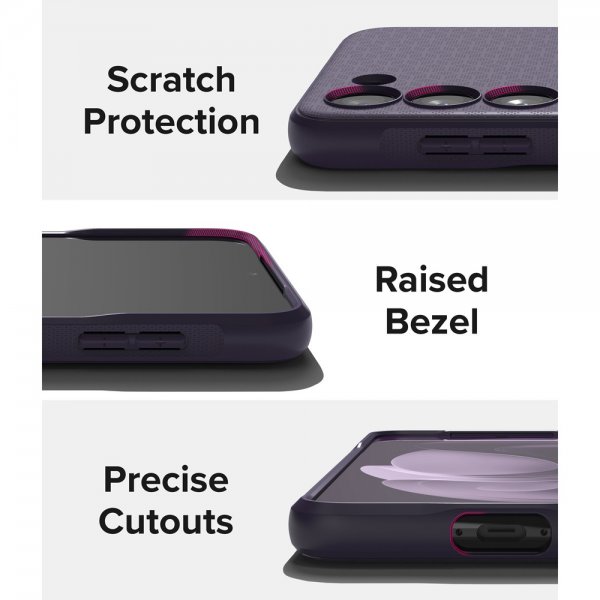 Ringke Samsung Galaxy S23 Plus kuori Onyx Deep Purple