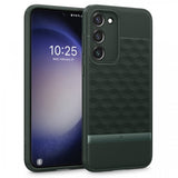 Caseology Samsung Galaxy S23 Plus -suojakuori, Parallax Midnight Green
