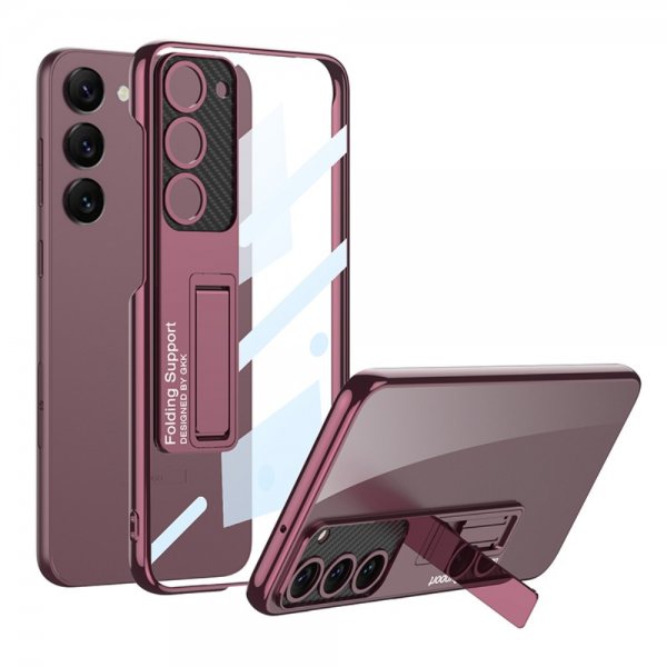 GKK Samsung Galaxy S23 Plus -suojakotelo, Phantom Bracket Series, punainen