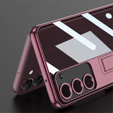 GKK Samsung Galaxy S23 Plus -suojakotelo, Phantom Bracket Series, punainen