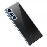 Sulada Samsung Galaxy S23 Plus -kuori, platinoitu reuna, vaaleansininen