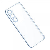 Sulada Samsung Galaxy S23 Plus -kuori, platinoitu reuna, vaaleansininen