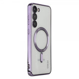 Enkay Samsung Galaxy S23 Plus -kuori, pinnoitetut reunat, MagSafe, violetti