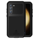 Love Mei Samsung Galaxy S23 Plus Kuori Powerful Case Musta
