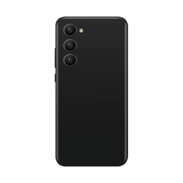 Xqisit Samsung Galaxy S23 Plus -suojakuori silikoninen, musta