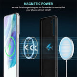 Samsung Galaxy S23 Plus Silikonisuojakuori MagSafe Musta