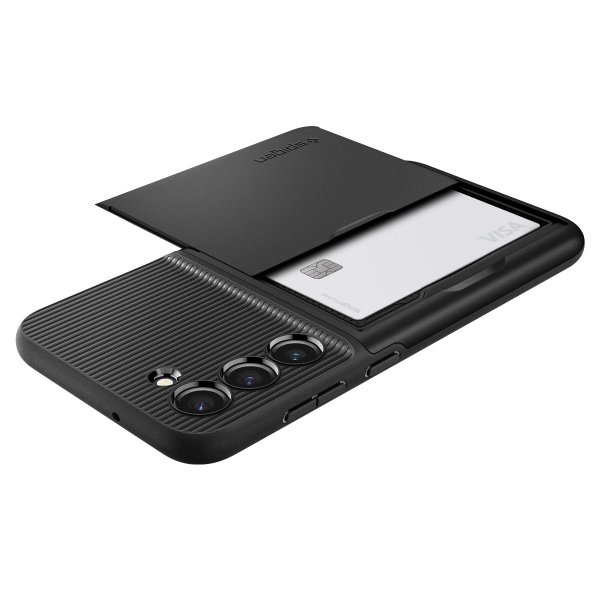 Spigen Samsung Galaxy S23 Plus -suojakuori Slim Armor CS musta