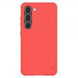 Nillkin Samsung Galaxy S23 Plus Kuori Super Frosted Shield Pro Punainen