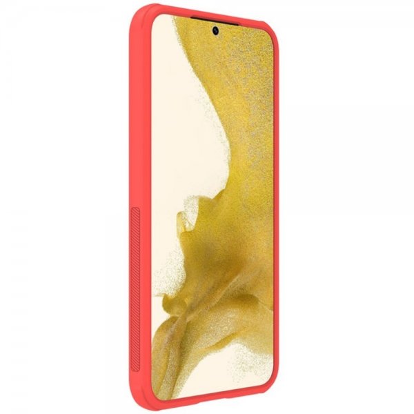 Nillkin Samsung Galaxy S23 Plus Kuori Super Frosted Shield Pro Punainen