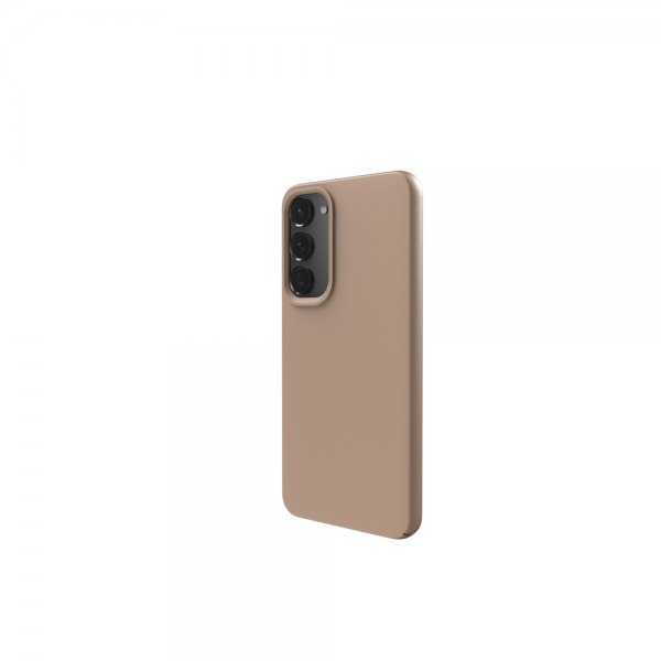 Nudient Samsung Galaxy S23 Plus -ohut suojakuori Clay Beige