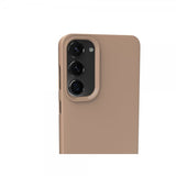 Nudient Samsung Galaxy S23 Plus -ohut suojakuori Clay Beige