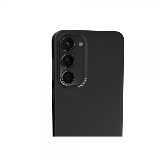 Nudient Samsung Galaxy S23 Plus Ohut Kuori Ink Black