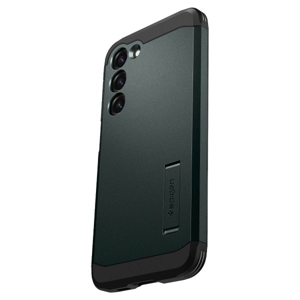 Spigen Samsung Galaxy S23 Plus -suojakuori Tough Armor, Abyss Green