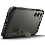 Spigen Samsung Galaxy S23 Plus -suojakuori Tough Armor Gunmetal