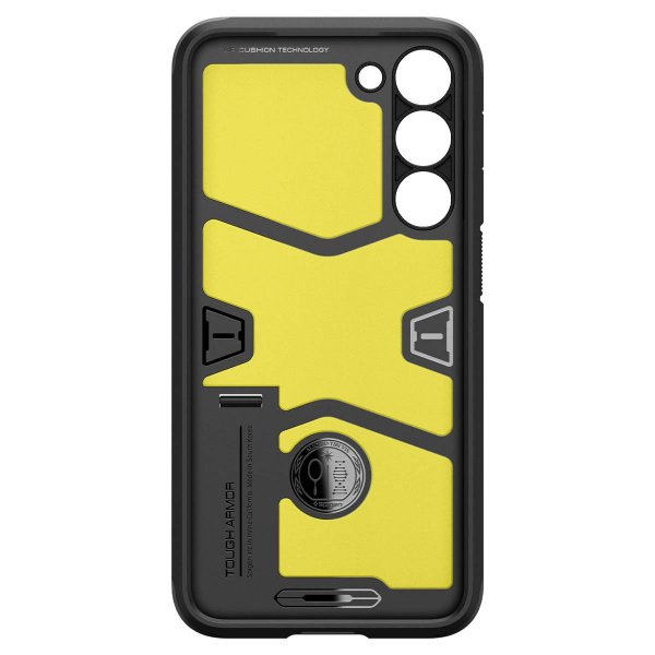 Spigen Samsung Galaxy S23 Plus -suojakuori Tough Armor, musta