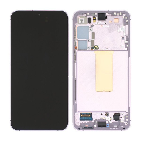 Samsung Galaxy S23 Plus näyttö ja LCD-paneeli – laventeli