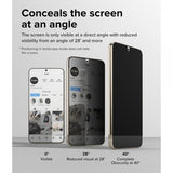 Ringke Samsung Galaxy S23 Plus -suojalasi Privacy Glass