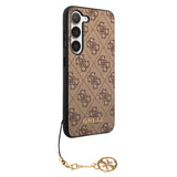 Guess Samsung Galaxy S23 Kuori 4G Charms Ruskea