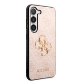 Guess Samsung Galaxy S23 Kuori 4G Logo Pinkki